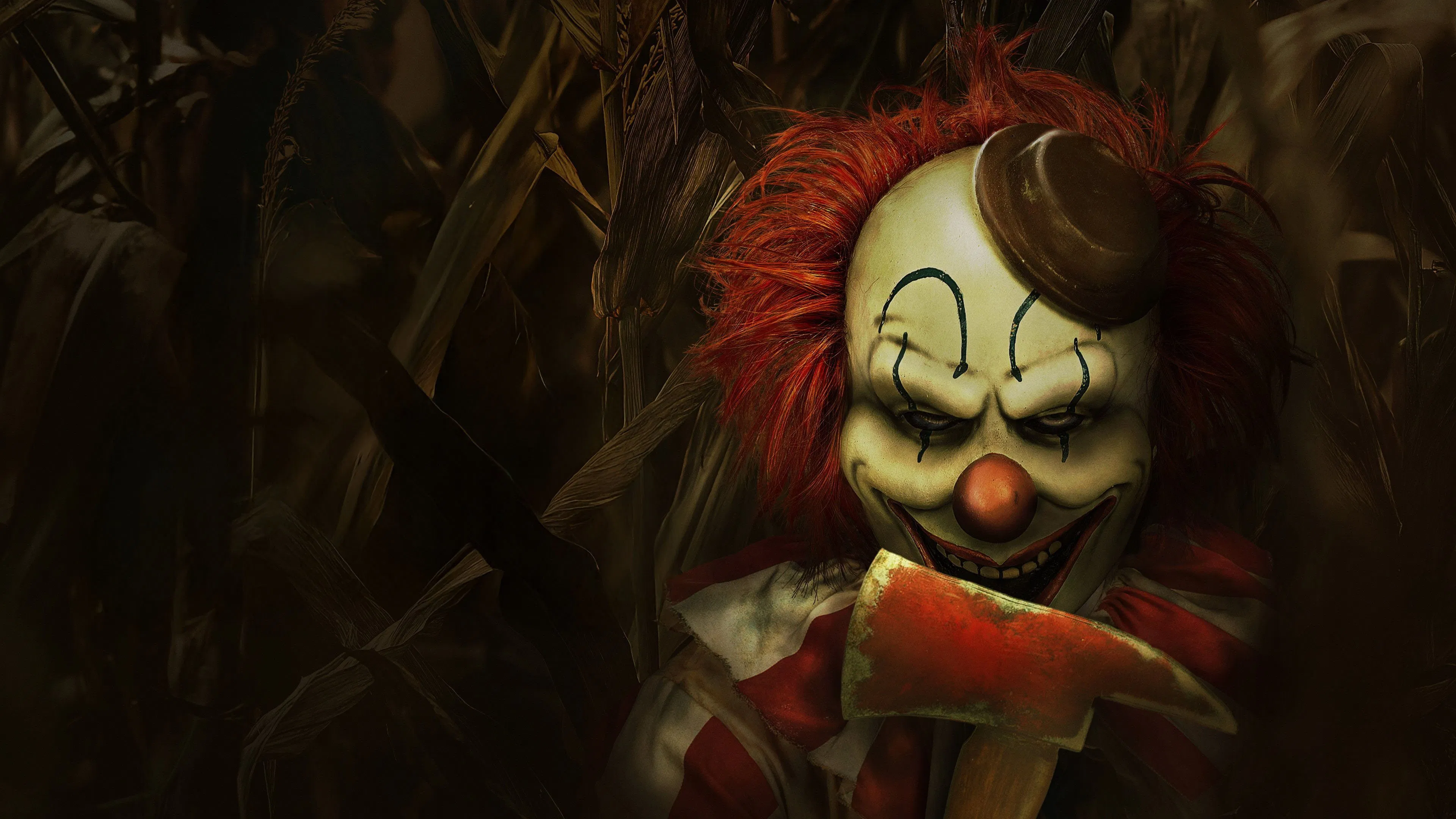 Chú Hề Trong Cánh Đồng Ngô - Clown in a Cornfield