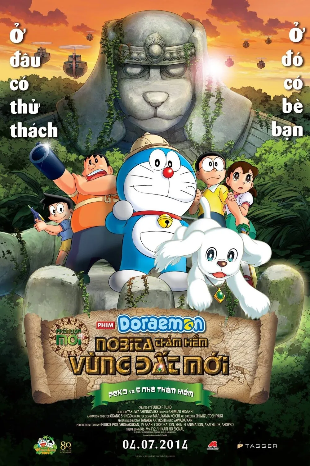 Doraemon: Nobita Thám Hiểm Vùng Đất Mới – Peko và 5 Nhà Thám Hiểm Doraemon: New Nobita's Great Demon - Peko and the Exploration Party of Five Class	