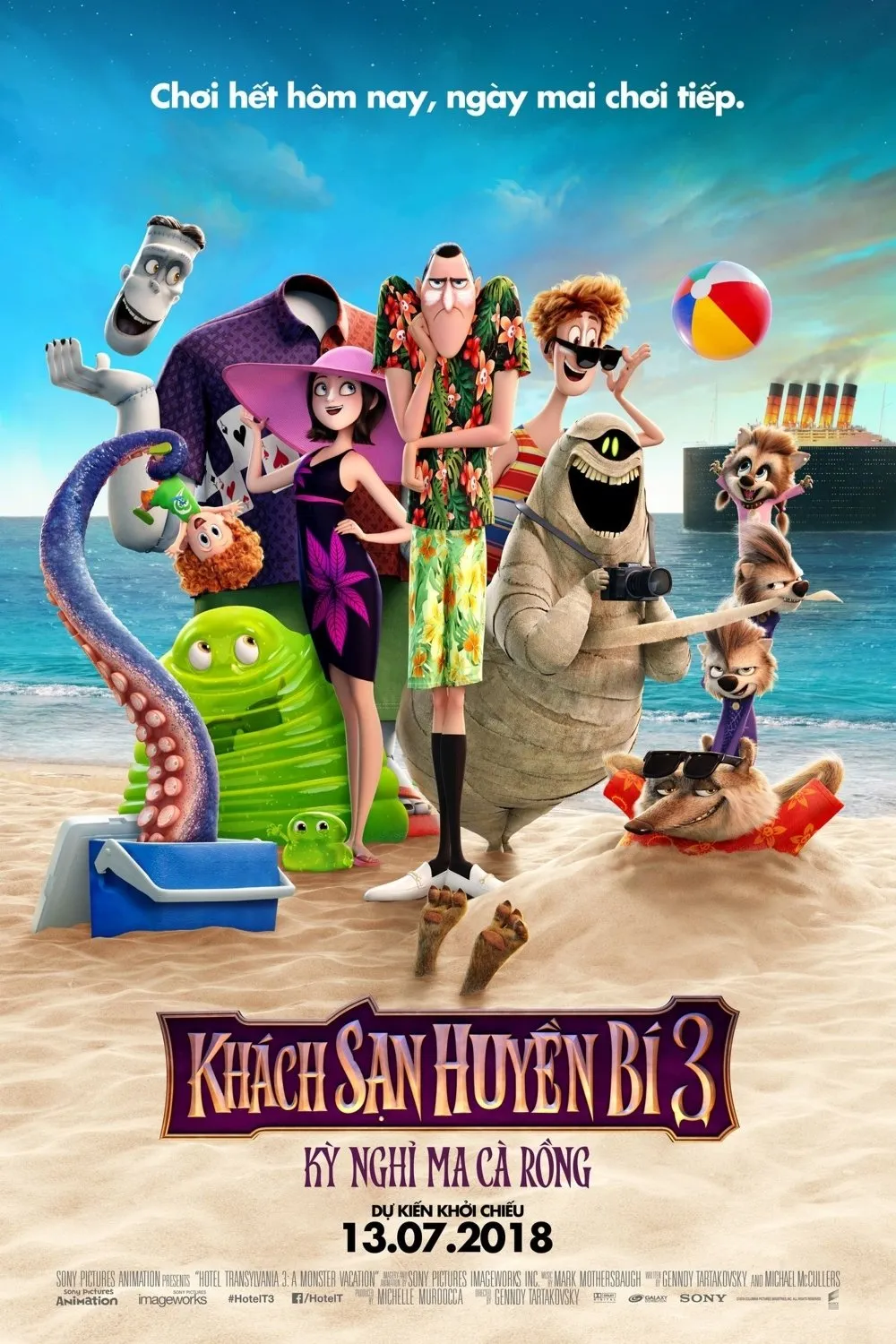 Khách Sạn Huyền Bí 3: Kỳ Nghỉ Ma Cà Rồng Hotel Transylvania 3: Summer Vacation