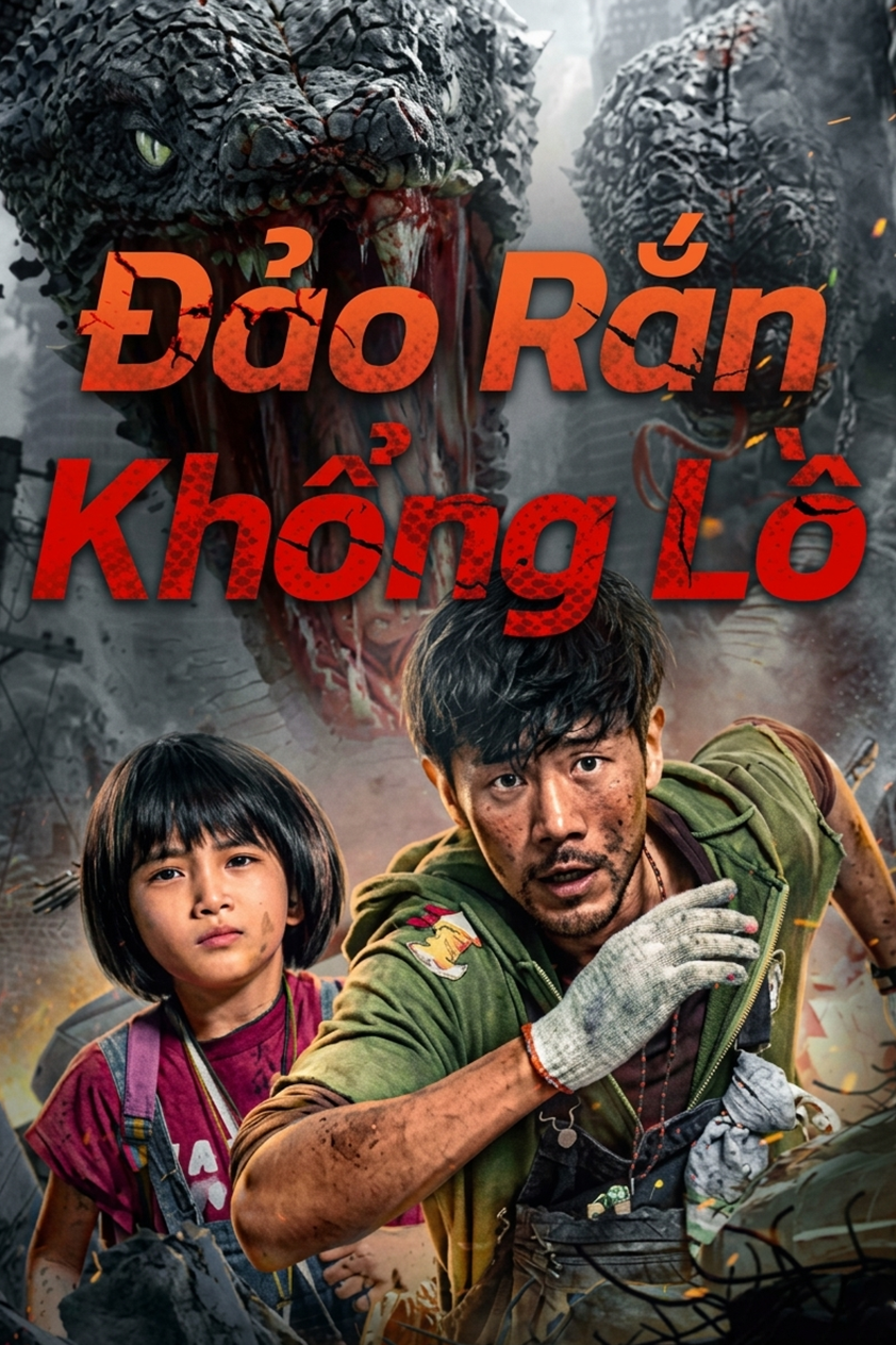 Đảo Rắn Khổng Lồ Island Python