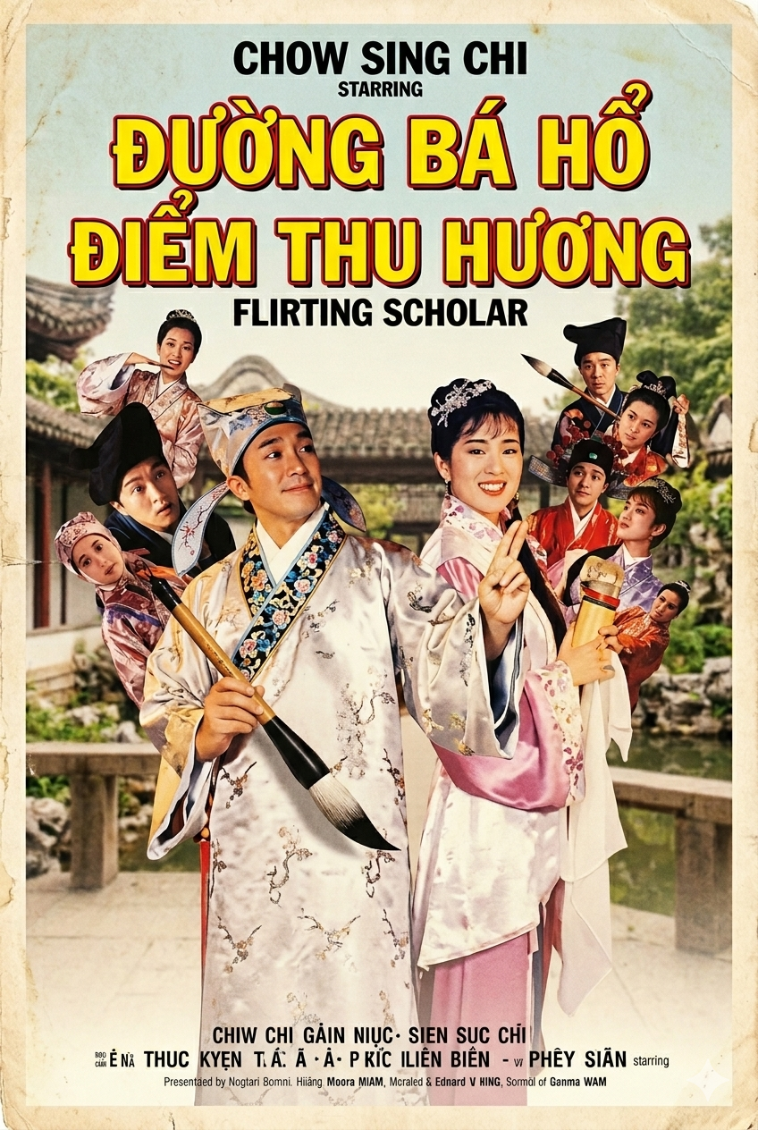 Đường Bá Hổ điểm Thu Hương Flirting Scholar