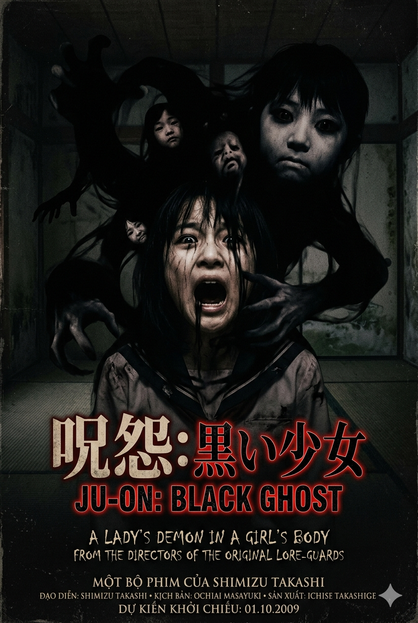 Hắc Ma Nữ 呪怨 黒い少女/Ju-On: Black Ghost