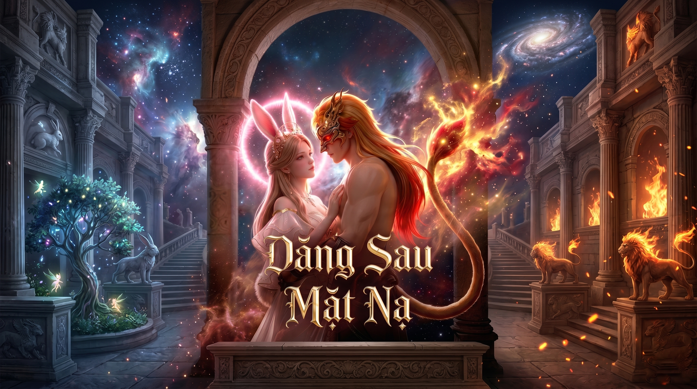Ảnh nền Đằng Sau Mặt Nạ