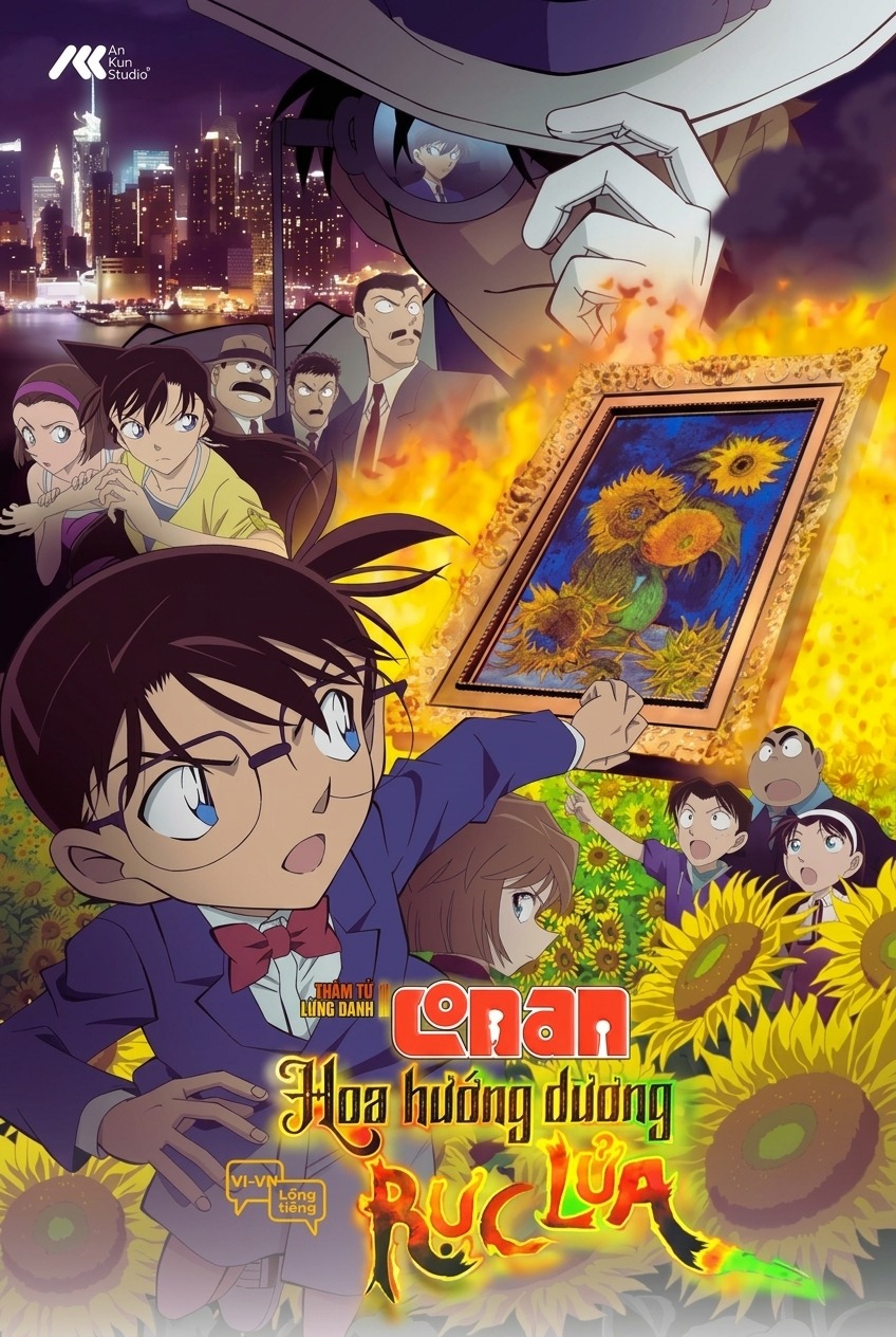 Thám Tử Lừng Danh Conan: Hoa Hướng Dương Rực Lửa Detective Conan Movie: Sunflowers Of Inferno