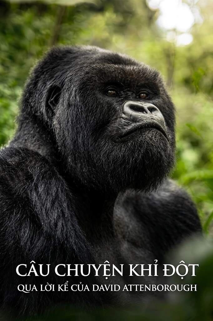 Câu chuyện khỉ đột: Qua lời kể của David Attenborough