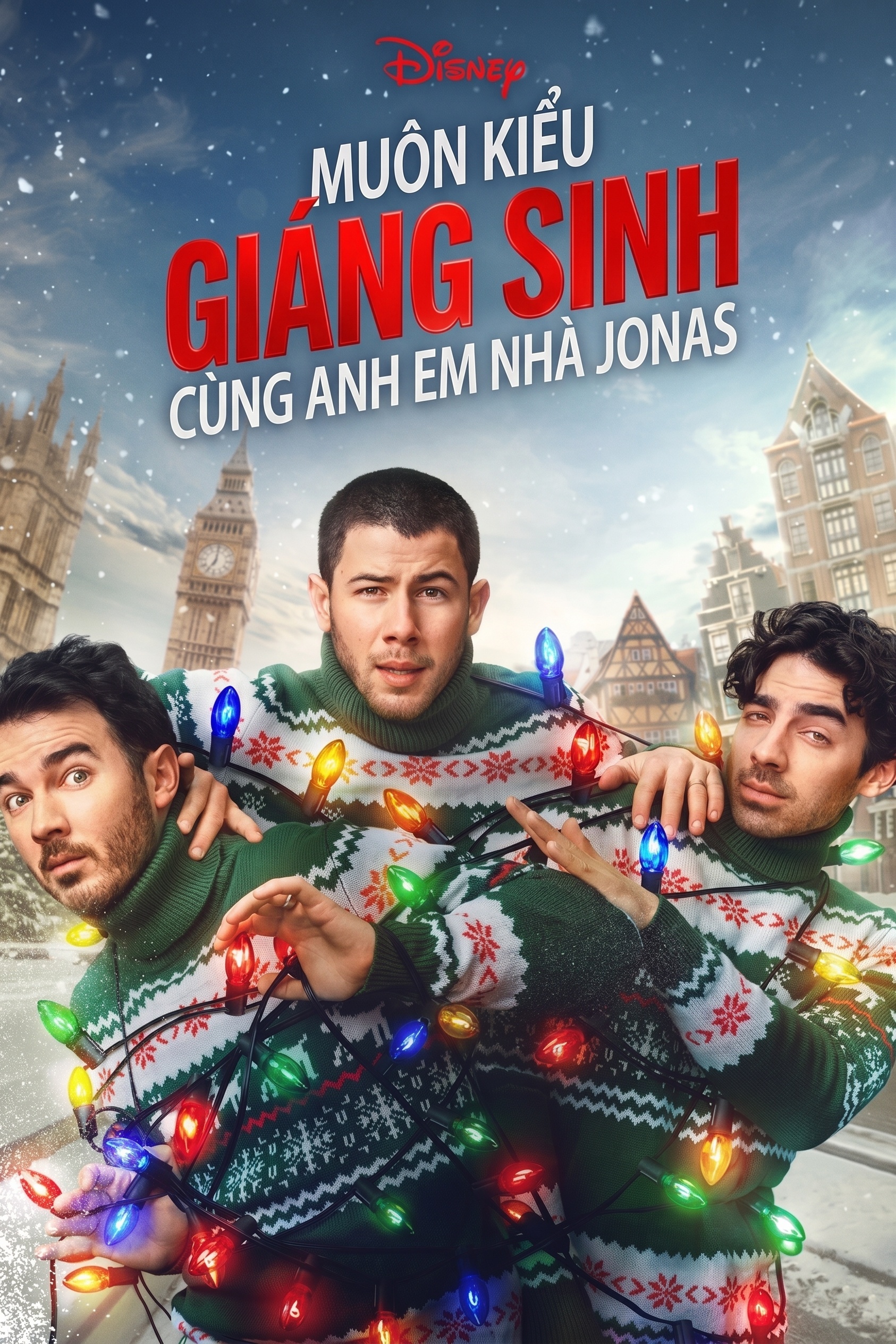 Muôn Kiểu Giáng Sinh Cùng Anh Em Nhà Jonas