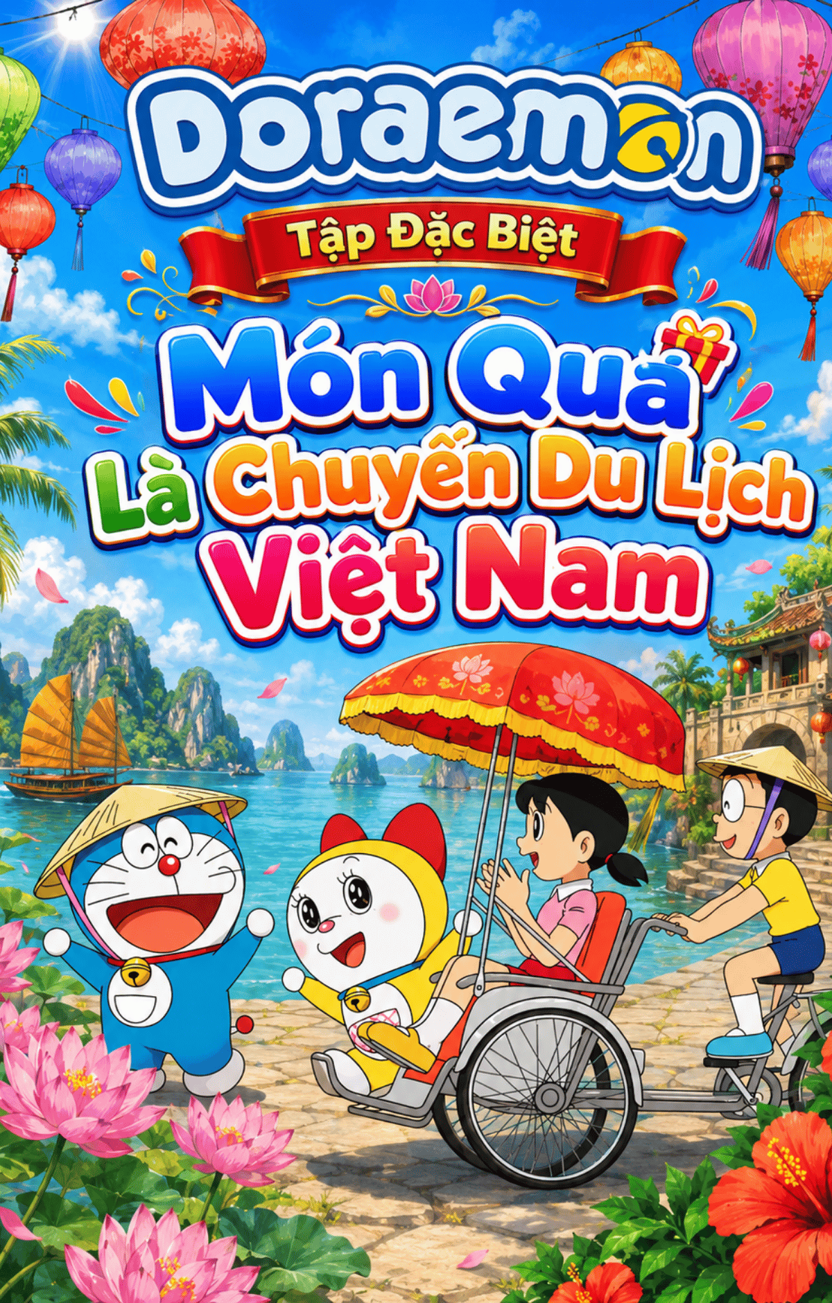 Doraemon Tập Đặc Biệt: Món Quà Là Chuyến Du Lịch Việt Nam