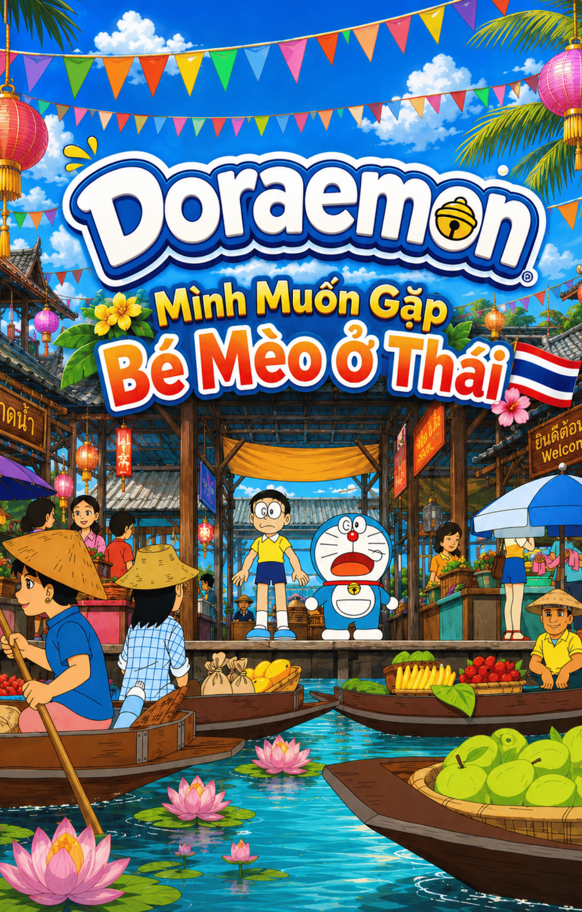Doraemon Tập Đặc Biệt: Mình Muốn Gặp Bé Mèo Ở Thái