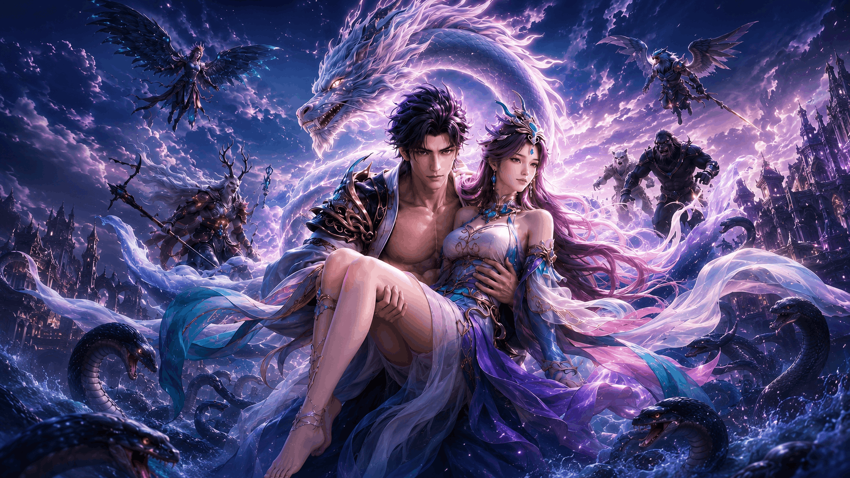 Sánh Vai Cùng Nữ Đế - My No-Name Wife Is the Dragon Queen!