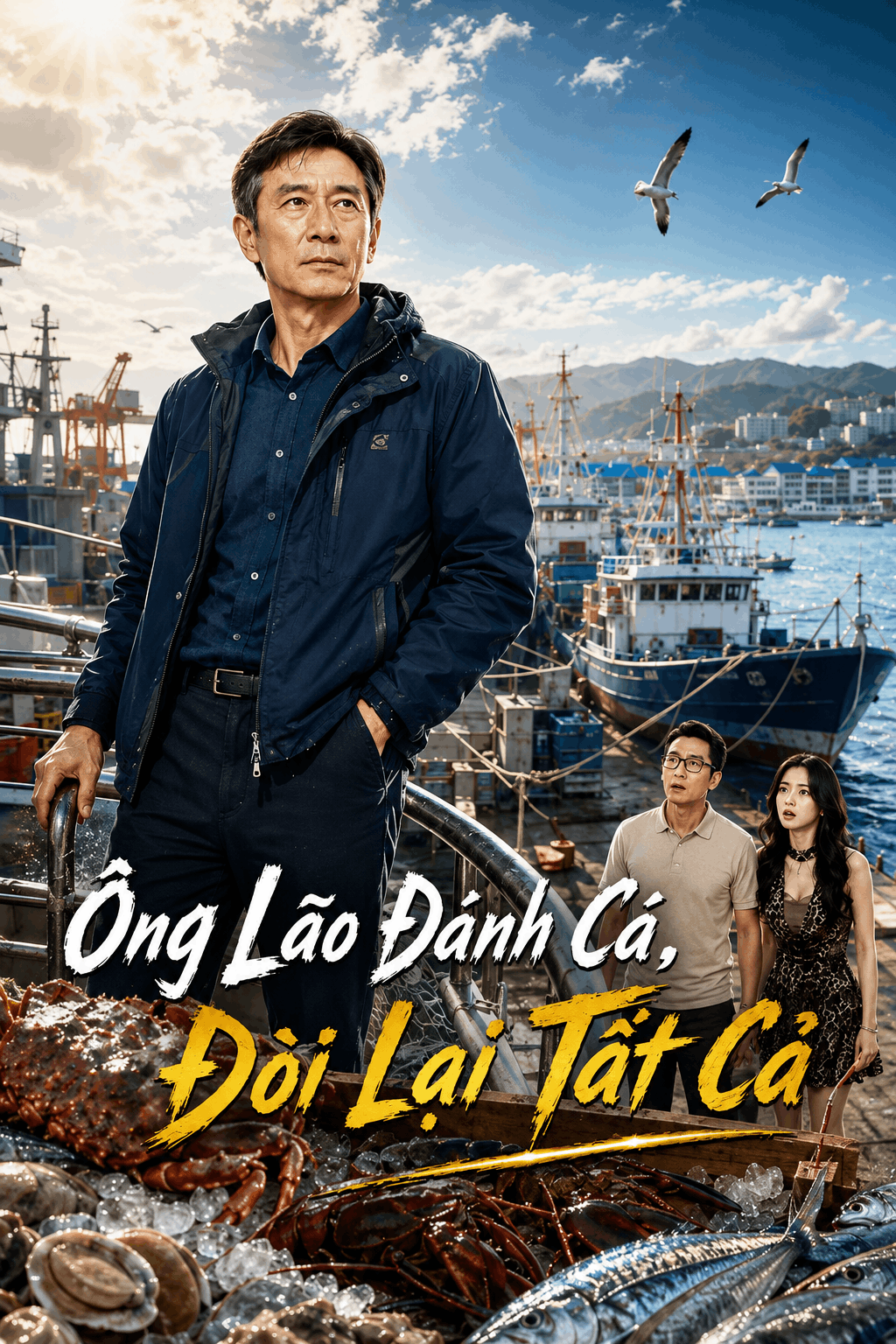 Ông Lão Đánh Cá, Đòi Lại Tất Cả Kicked Out by My Son, Crowned by the Sea
