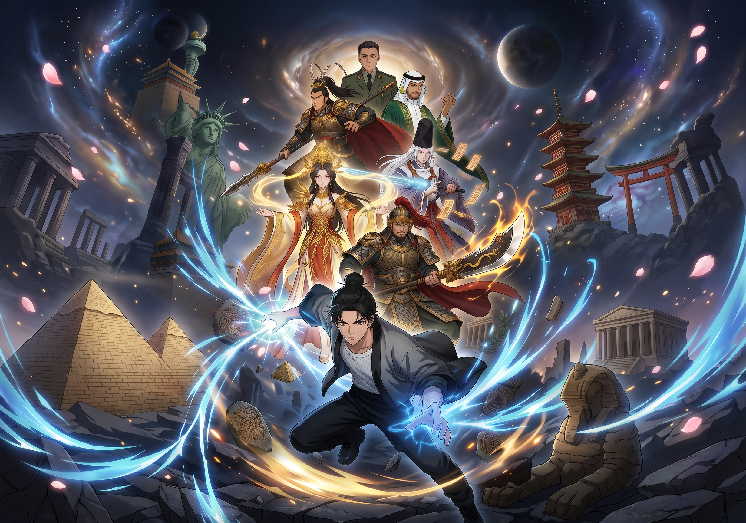 Vạn Hồn Trấn Áp Chư Quốc - i can summon ancient warriors