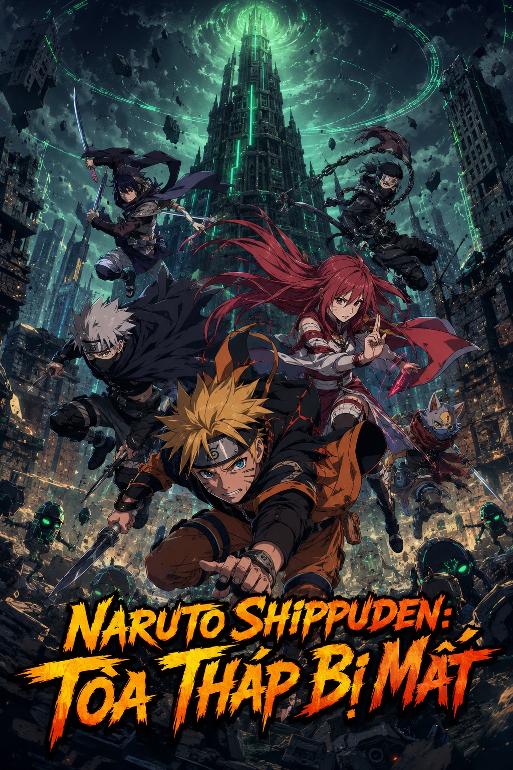 Naruto Shippuden Tòa Tháp Bị Mất