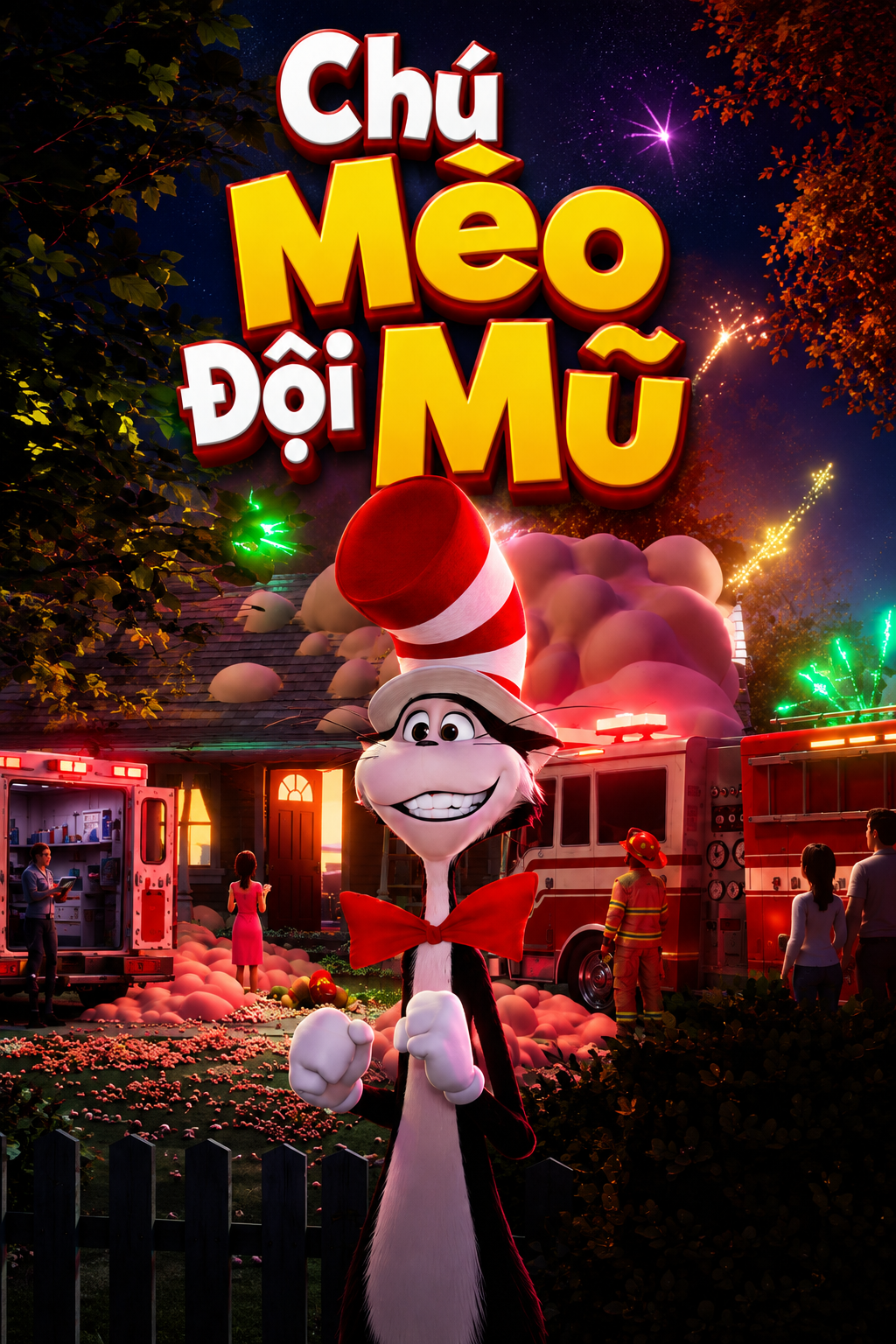 Chàng Mèo Mang Mũ