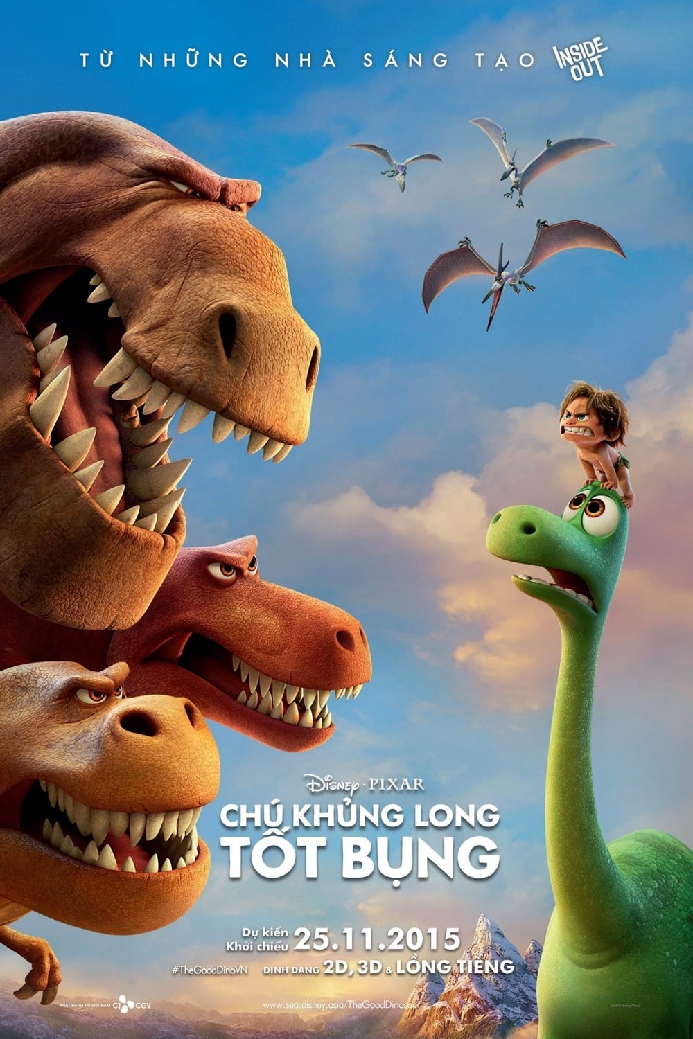Chú Khủng Long Tốt Bụng The Good Dinosaur