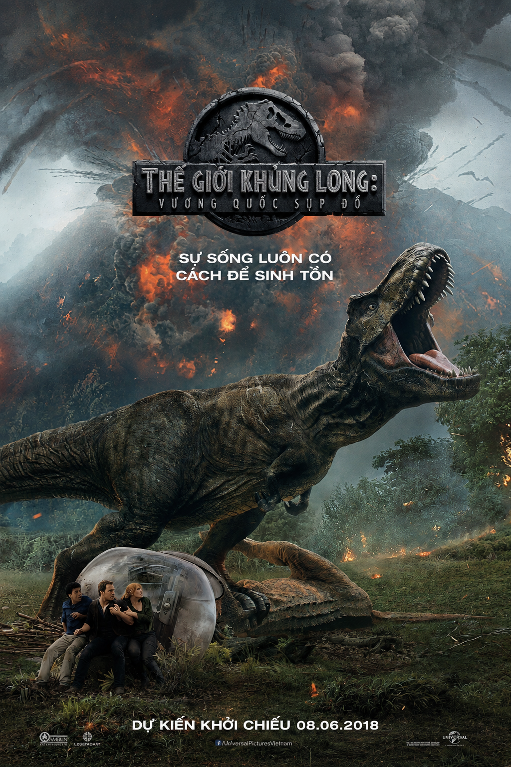 Thế Giới Khủng Long: Vương Quốc Sụp Đổ Jurassic World: Fallen Kingdom