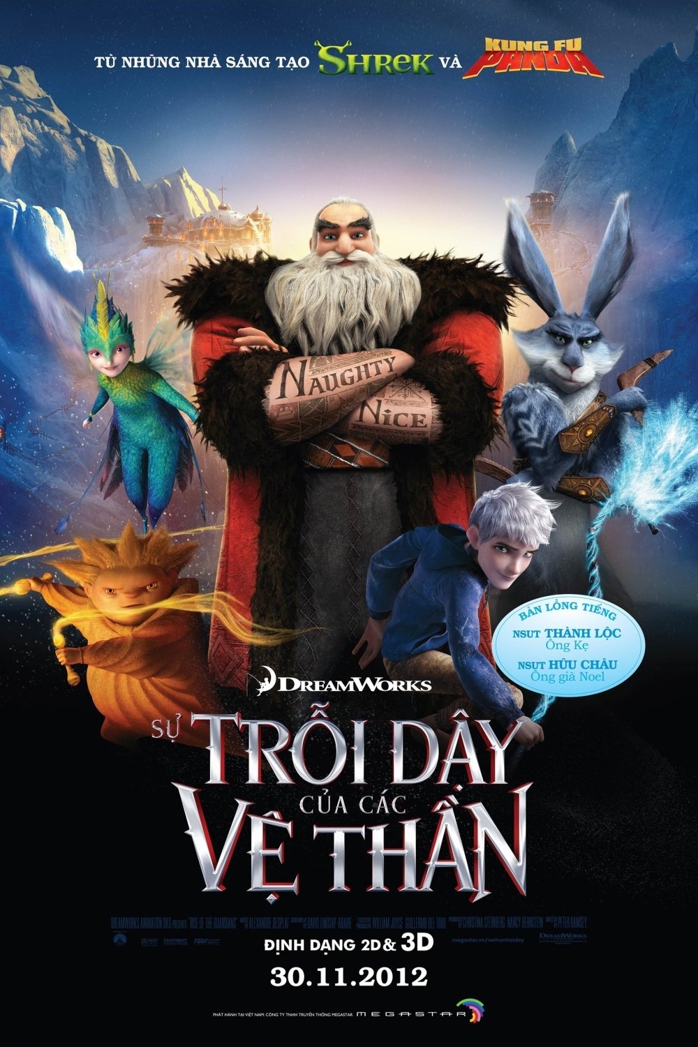 Sự Trỗi Dậy Của Các Vệ Thần Rise of the Guardians