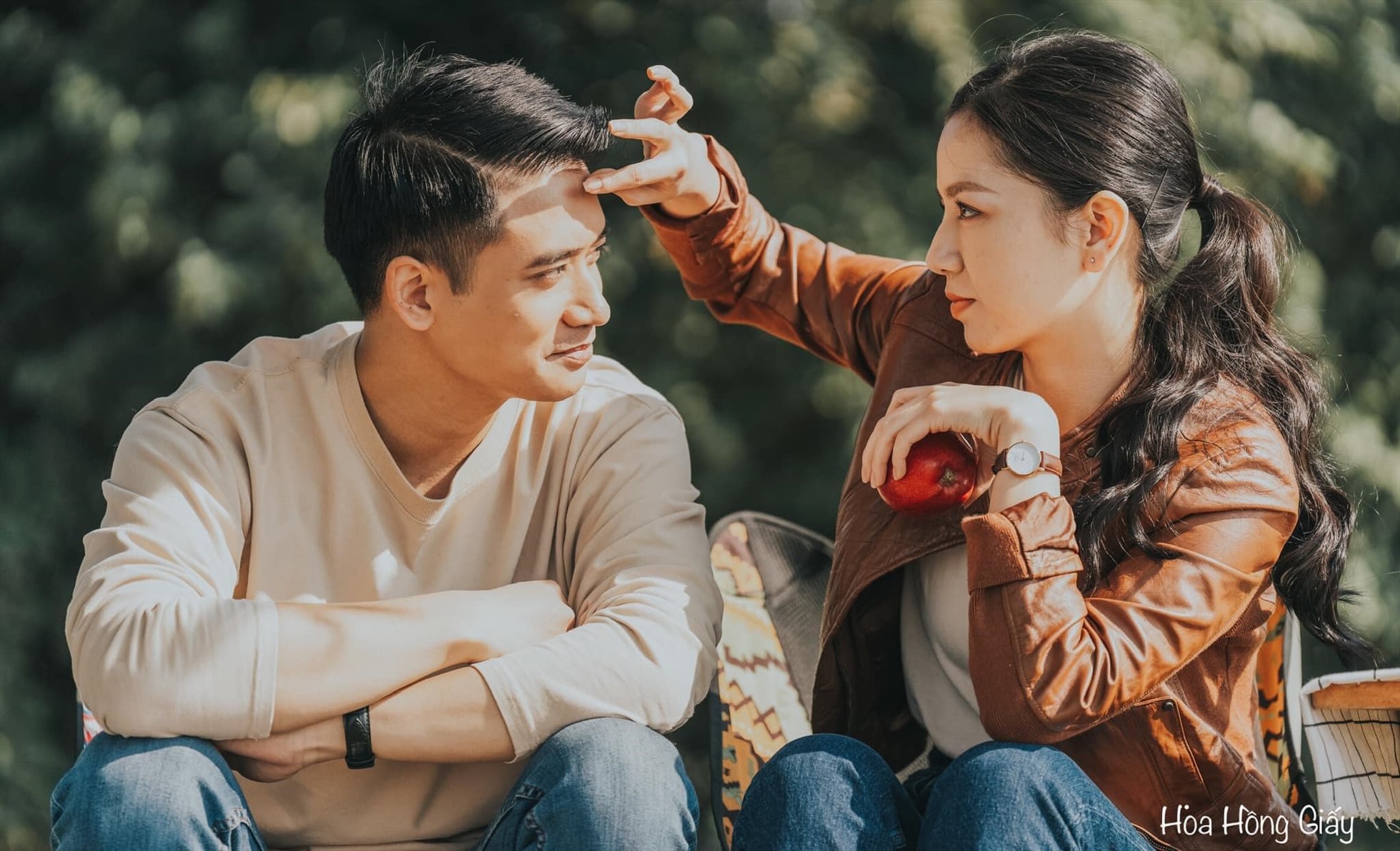Ảnh nền Hoa Hồng Giấy