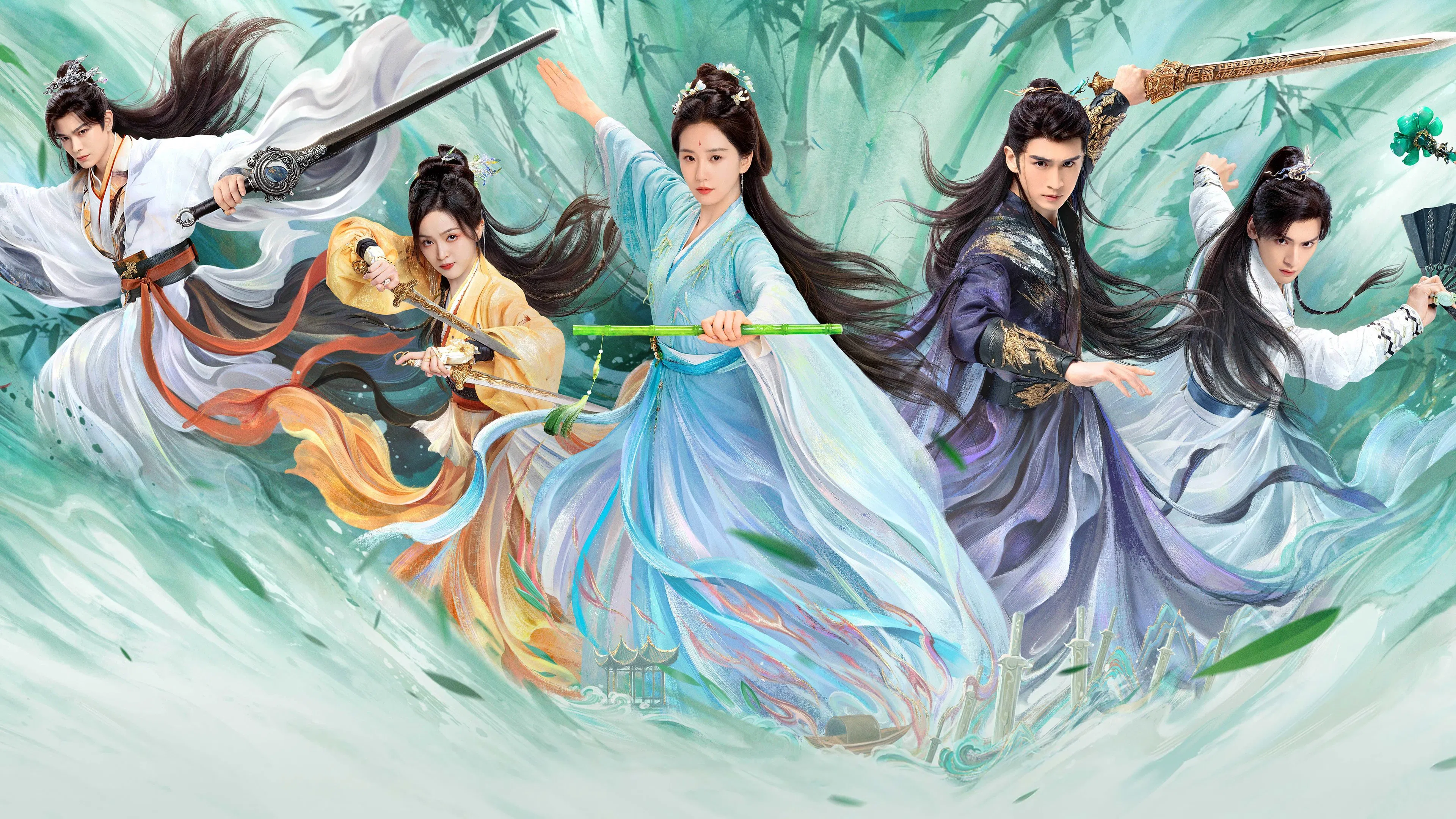 Hoài Thủy Trúc Đình - Love in Pavilion